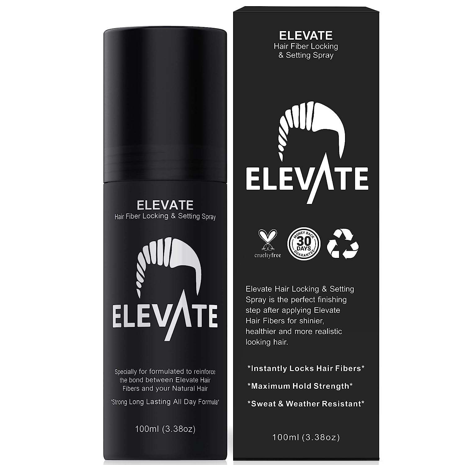 Elevate Hair Fiber Locking & Setting Hold Spray | New [...]