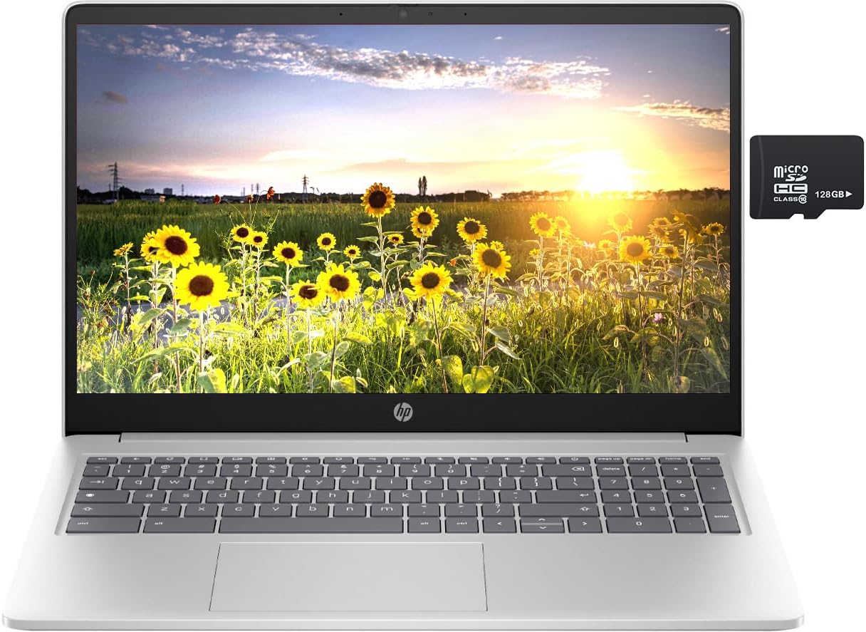 HP Chromebook 15.6 Inch Laptop for College Students, [...]