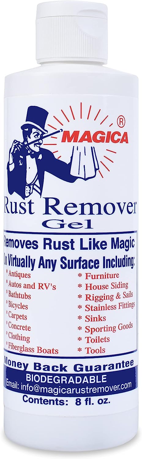 Magica Rust Remover - 8 oz Gel