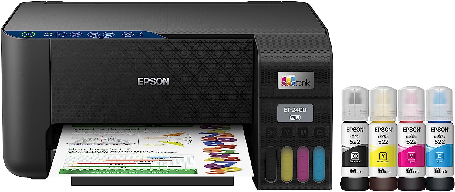 Epson EcoTank ET-2400 Wireless Color All-in-One [...]