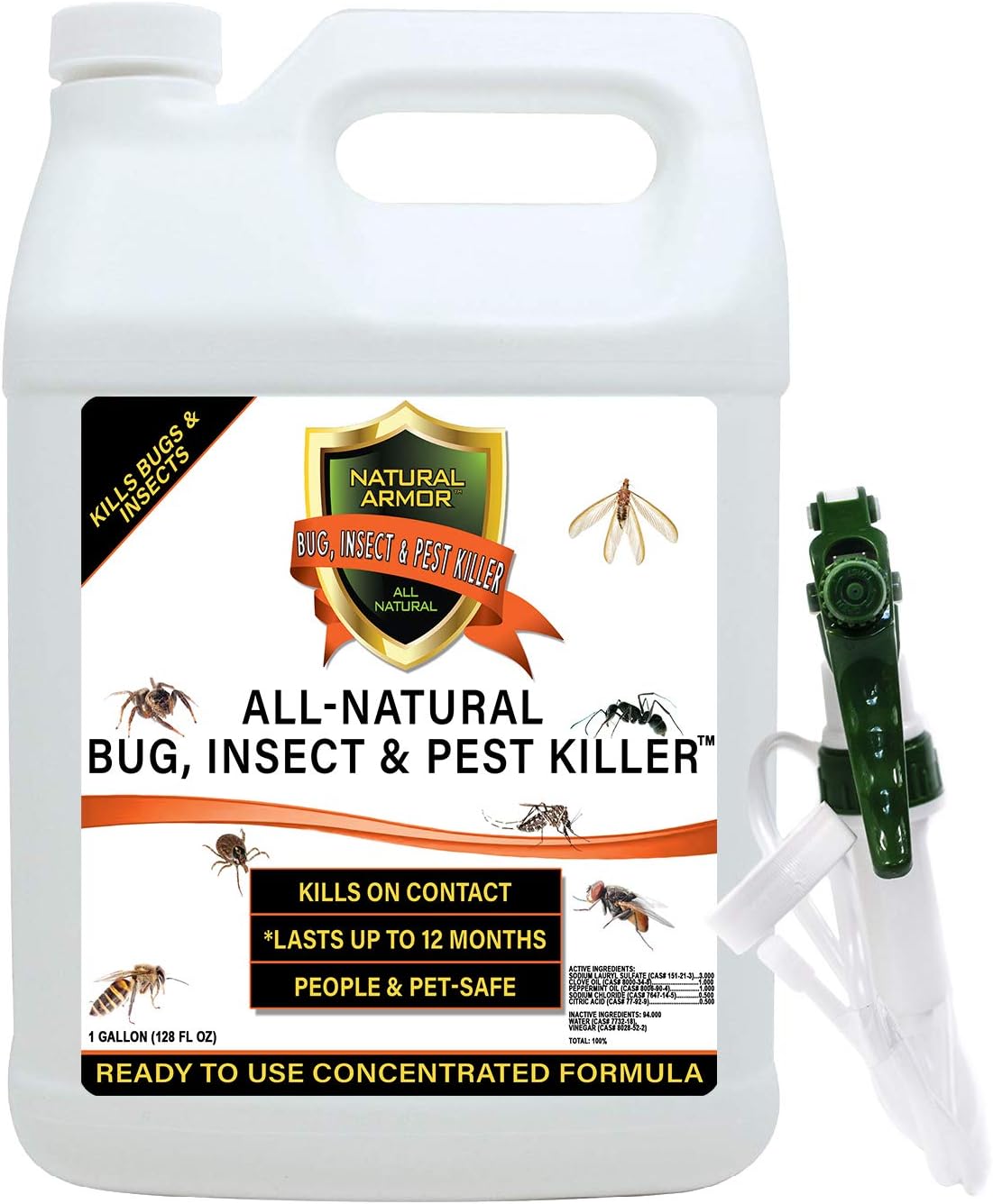 Natural Bug, Insect & Pest Killer & Control Including [...]