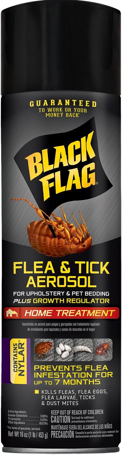 Black Flag Flea & Tick Killer for Upholstery & Pet [...]