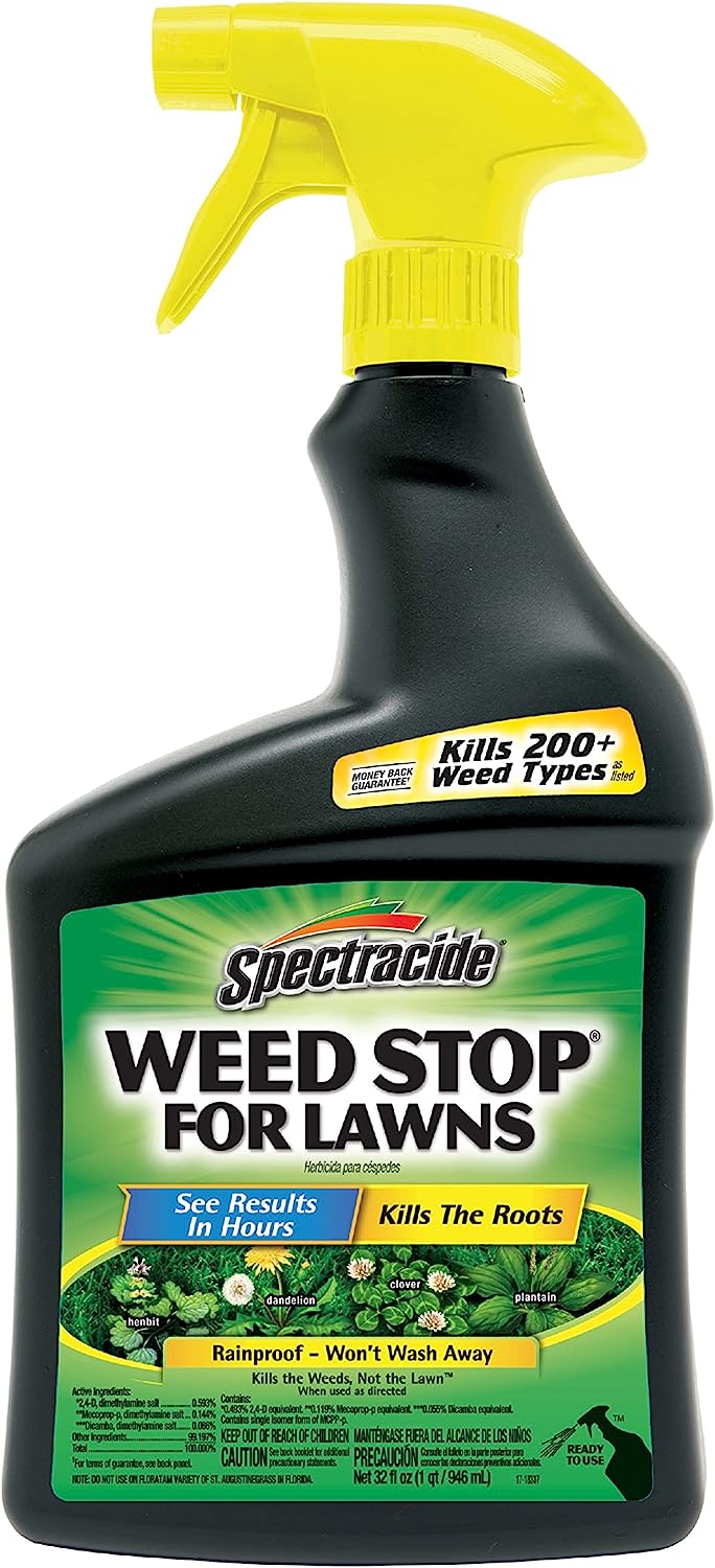Spectracide Weed Stop For Lawns 32 Ounces, Ready to [...]