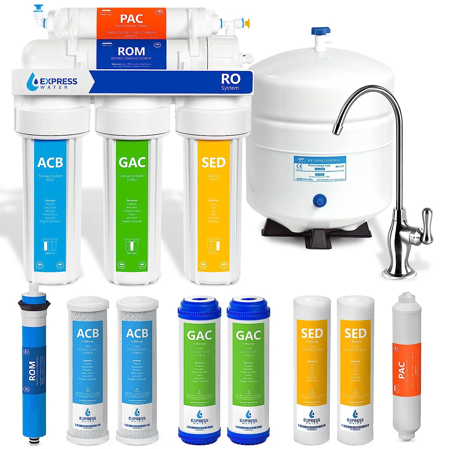 Express Water RO5DX Reverse Osmosis Filtration NSF [...]