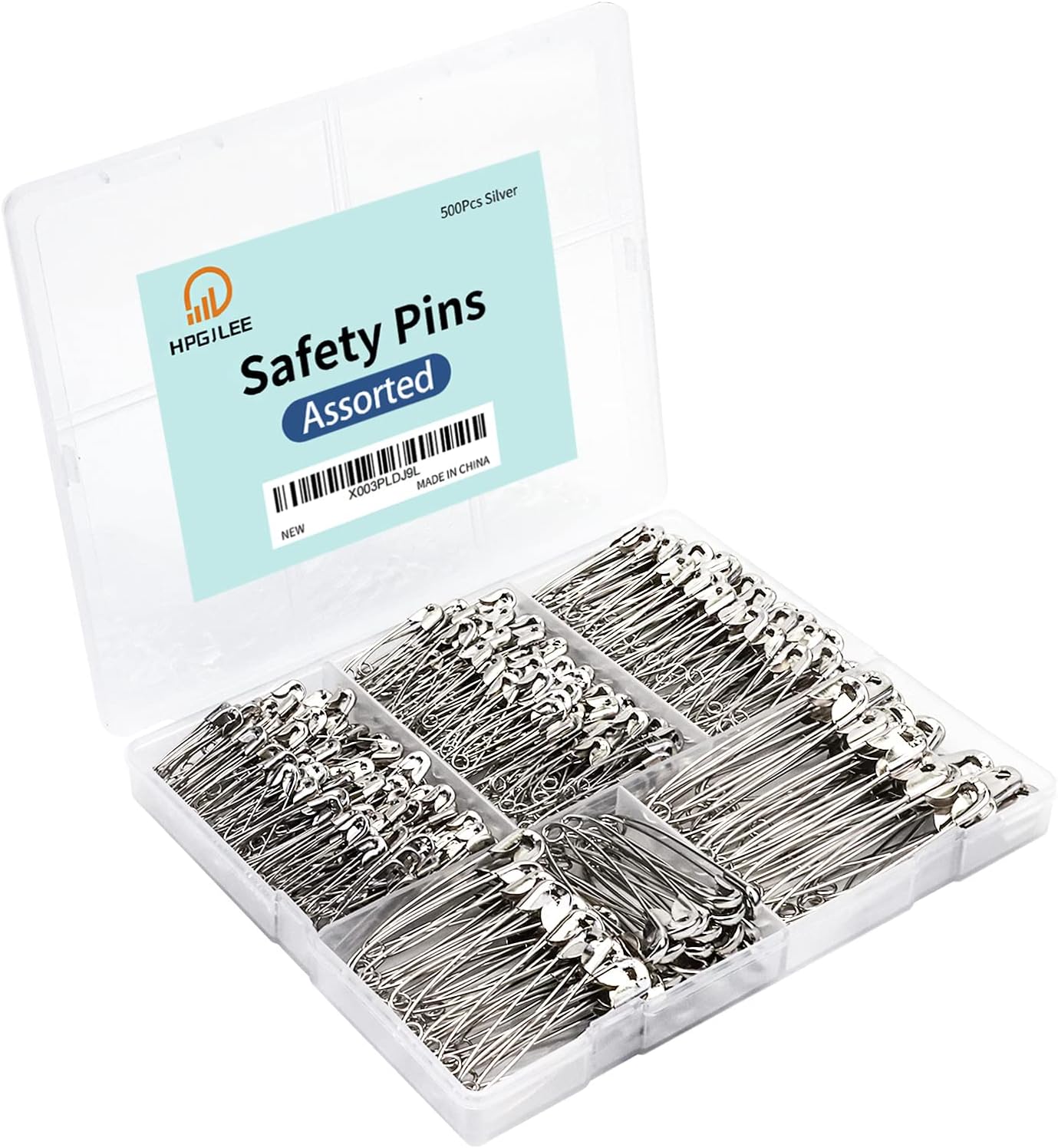 500PCS Safety pins for Clothes，Bulk Safety Pins [...]