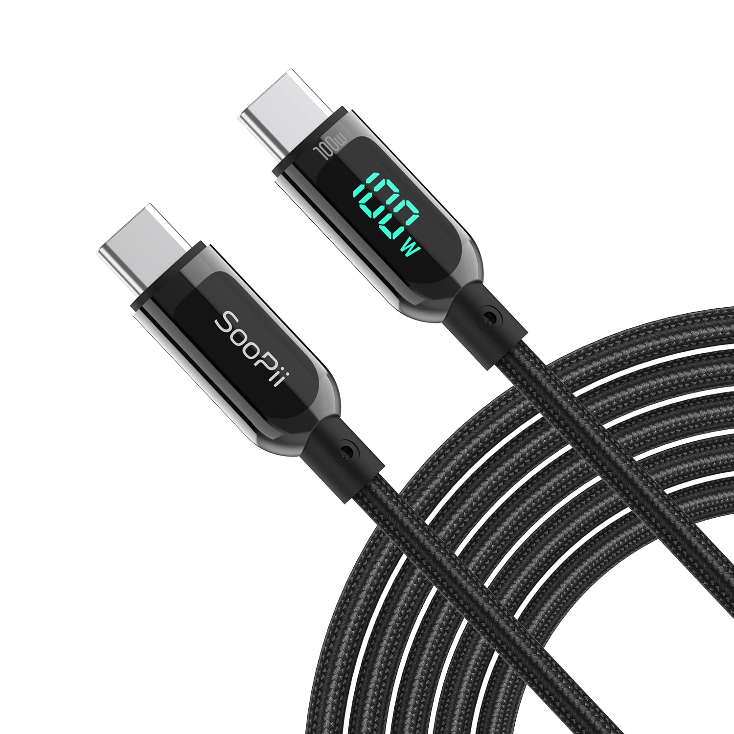SOOPII 100W 4ft USB C to USB C Cable Fast Charge, [...]