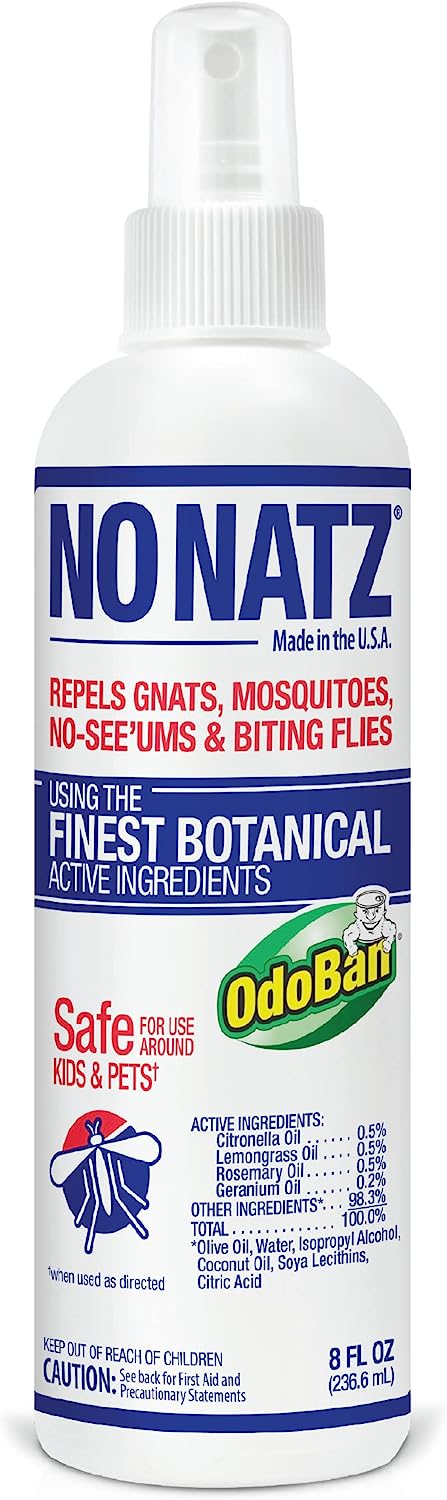 No Natz Botanical Bug Repellent, Effective for Gnat, [...]