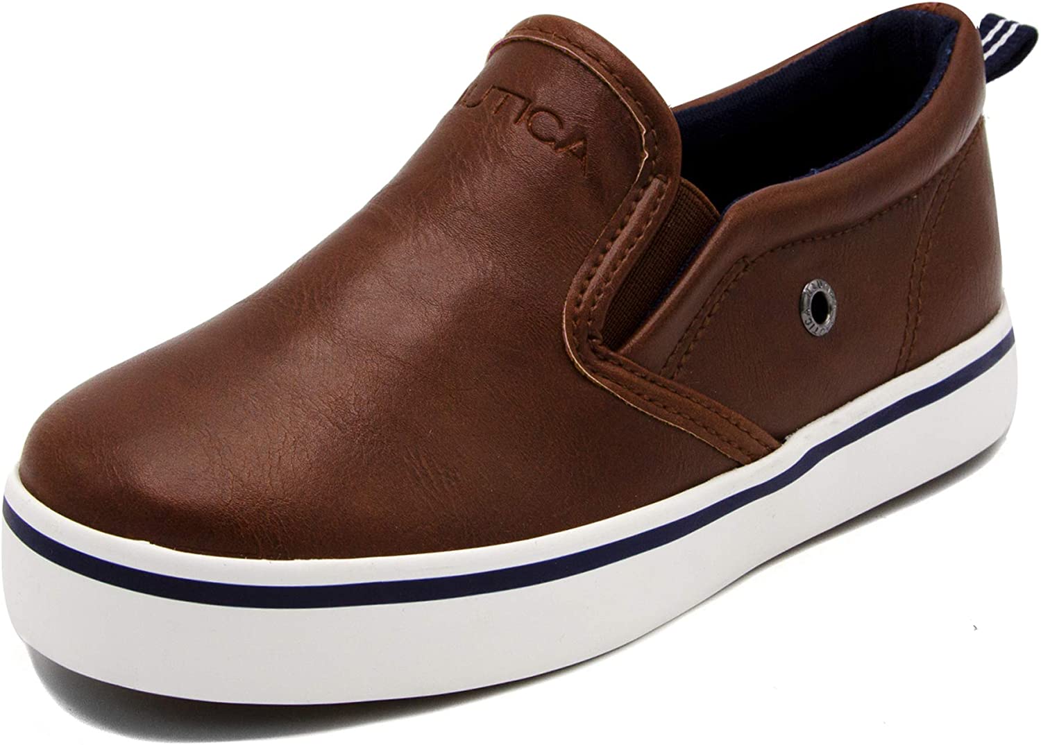 Nautica Kid's Slip-On Casual Shoe Athletic Sneaker - [...]