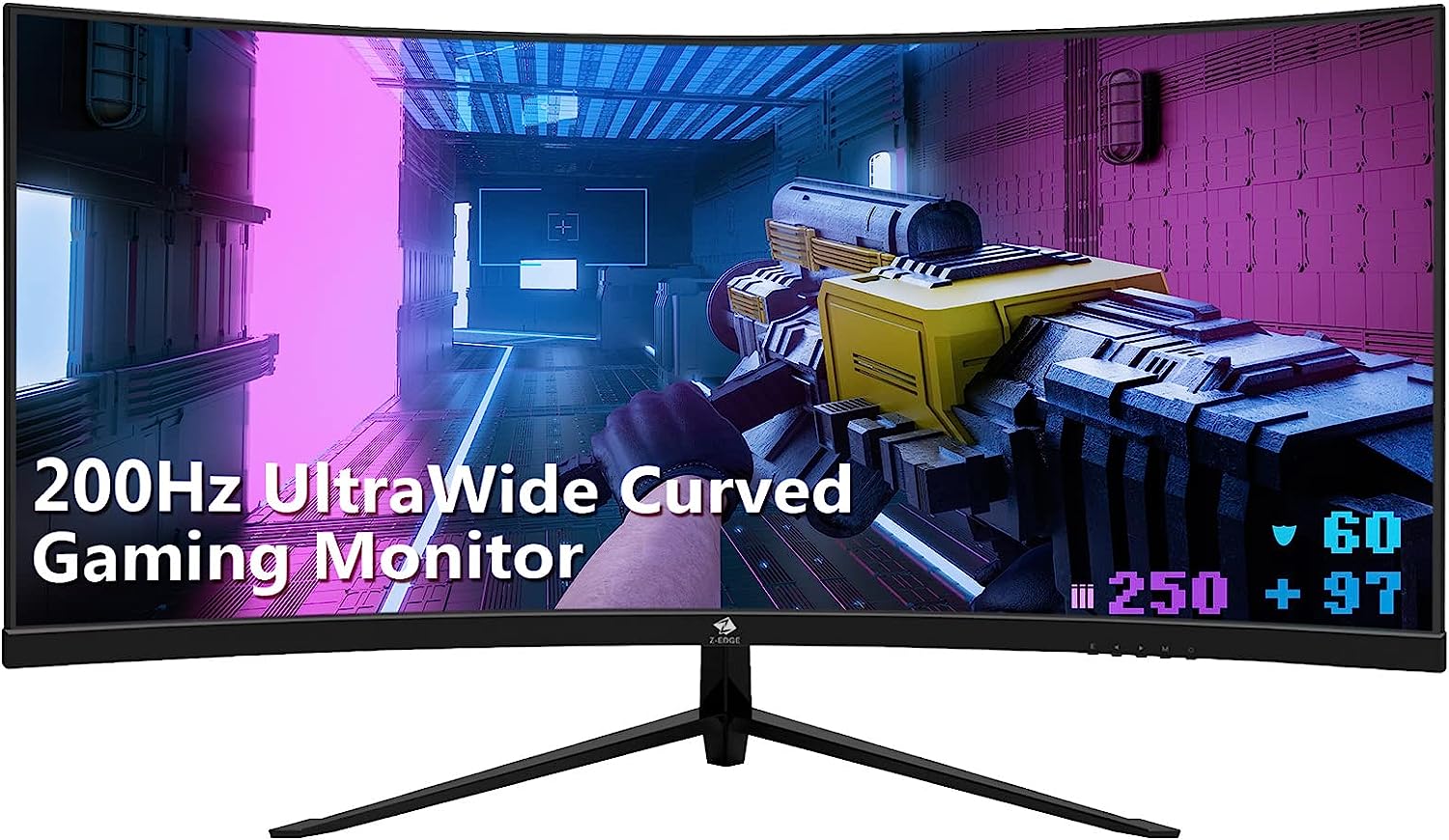 Z-Edge 30-inch Curved Gaming Monitor, 200Hz Refresh [...]
