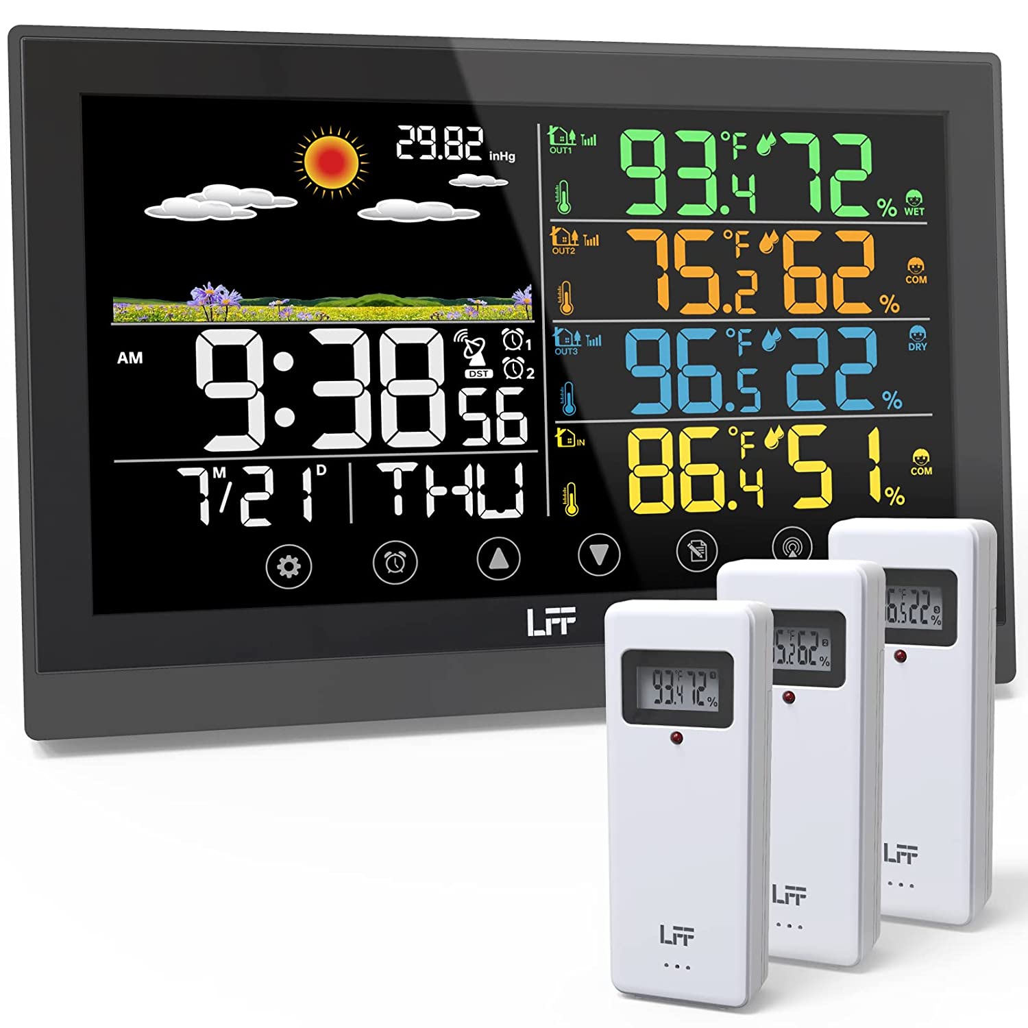 Weather Station, LFF Weather Stations Wireless Indoor [...]