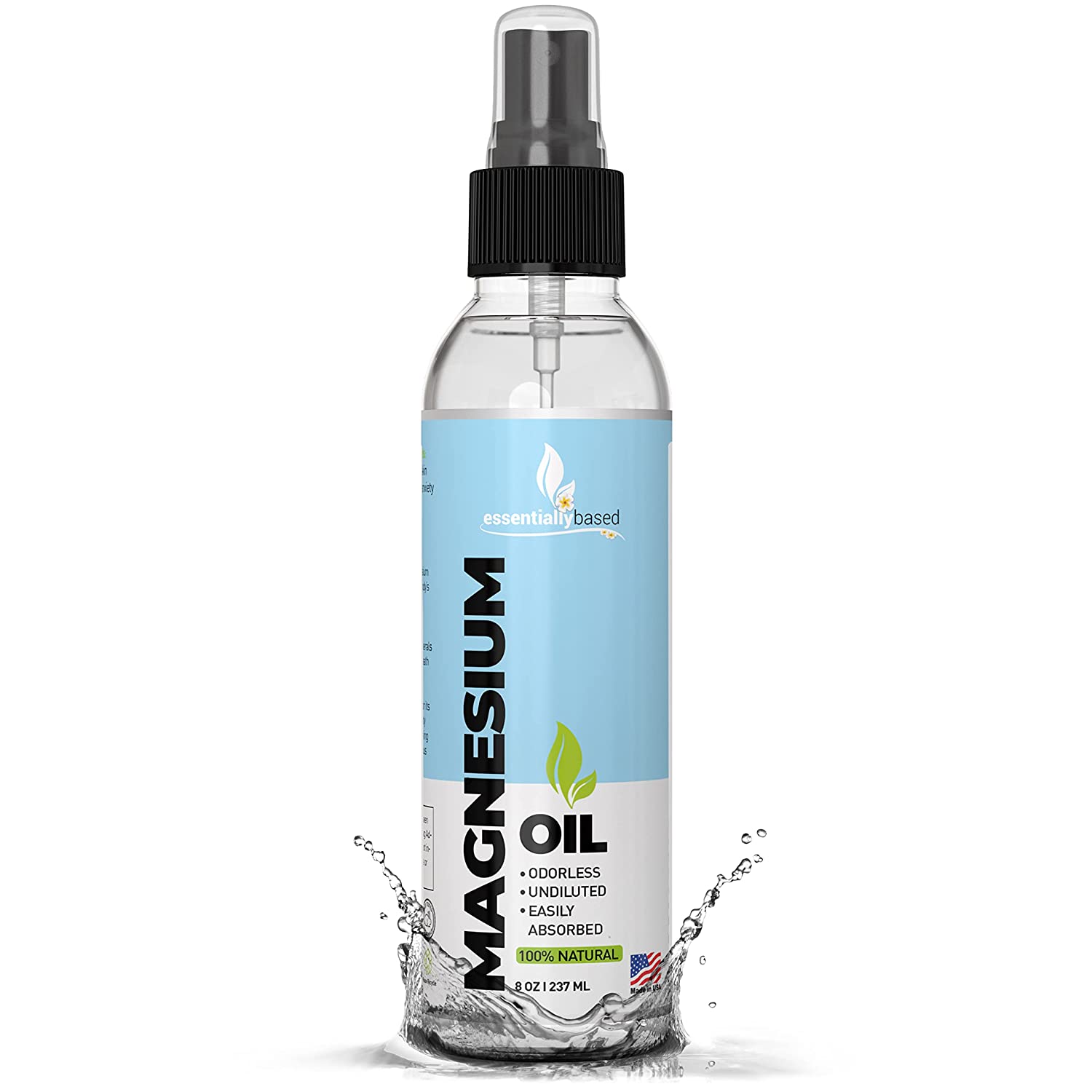 Magnesium Oil Spray - Large 8oz Size - Extra Strength [...]