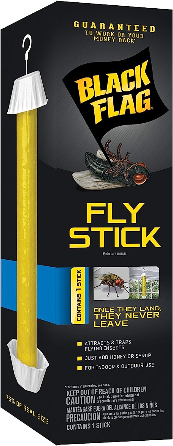 Black Flag Fly Stick, Trap Houseflies and Flying [...]