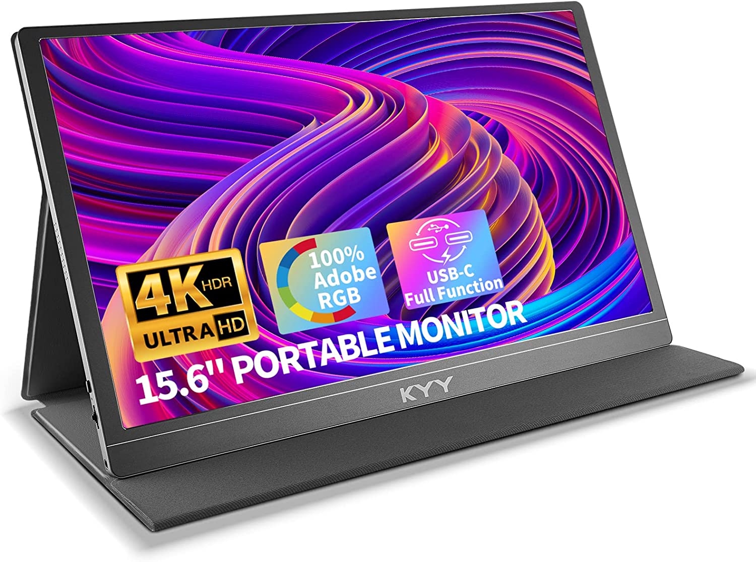 4K Portable Monitor - KYY 15.6'' 3840x2160 UHD USB-C [...]
