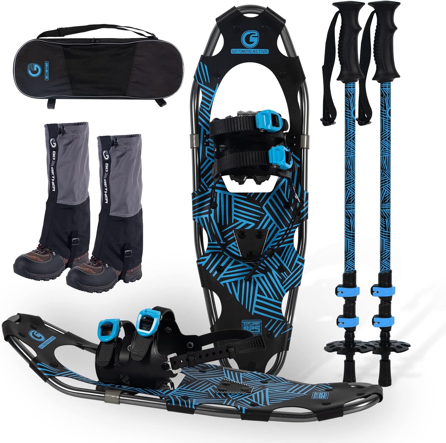 G2 21/25/30 Inches Light Weight Snowshoes for Women [...]