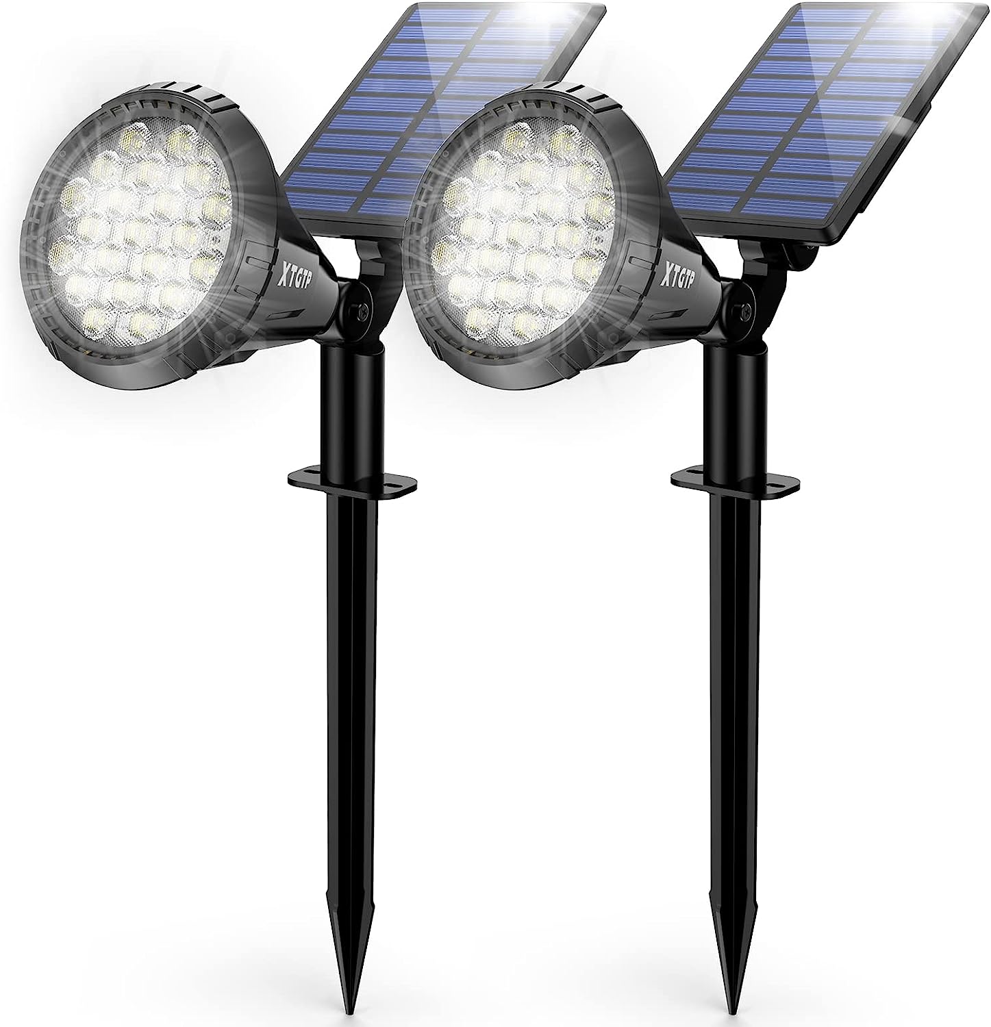 Solar Spot Lights Outdoor, XTGTP 21 LEDs Solar Outdoor [...]