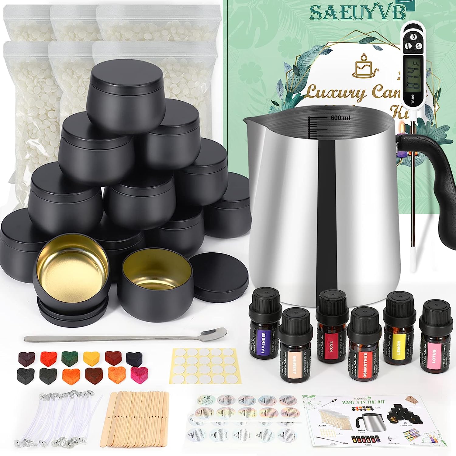 SAEUYVB Candle Making Kit - Candle Making Kit for [...]