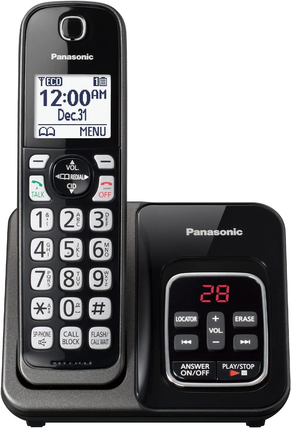 Panasonic Expandable Cordless Phone System with Call [...]