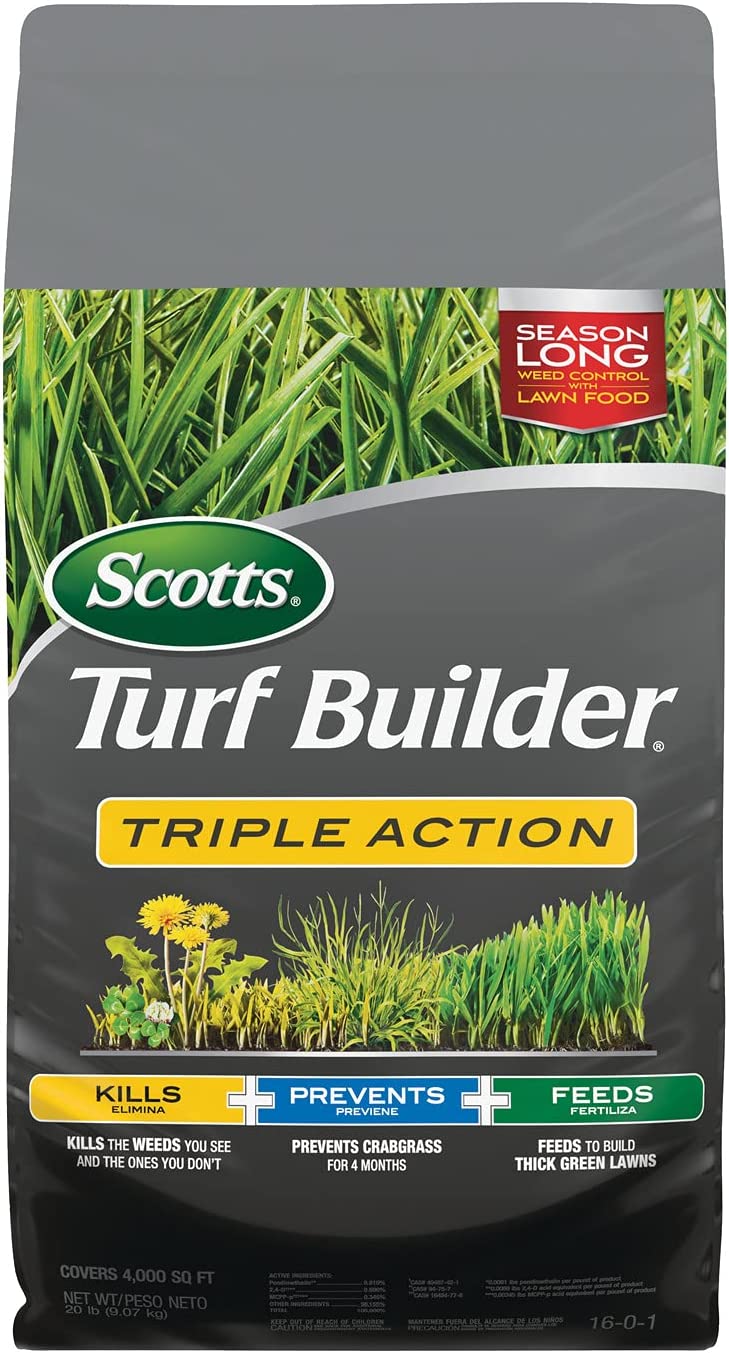 Scotts Turf Builder Triple Action, Weed Killer and [...]