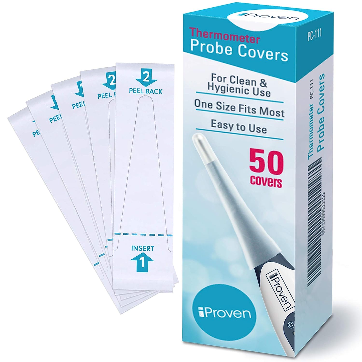 iProven Disposable Probe Covers for Oral Thermometer [...]