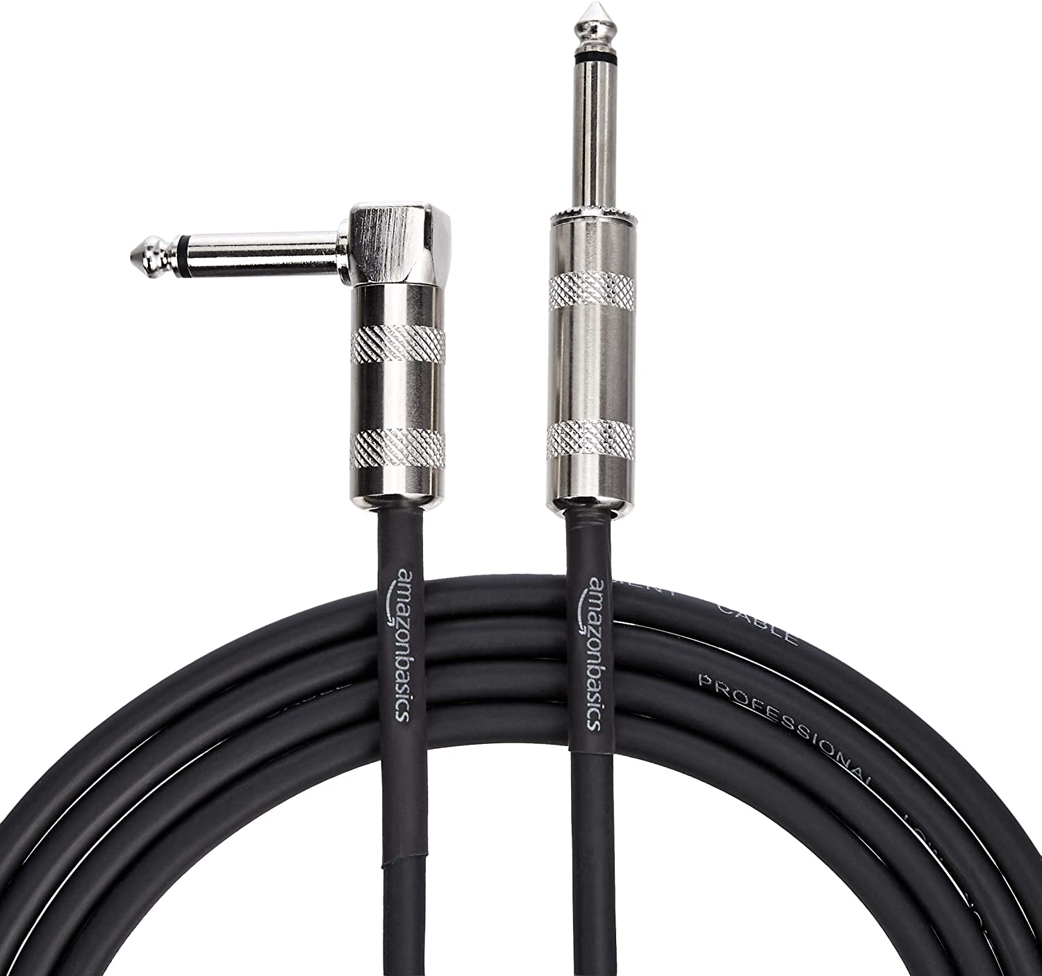 Amazon Basics TS 1/4 Inch Right-Angle Instrument Cable [...]