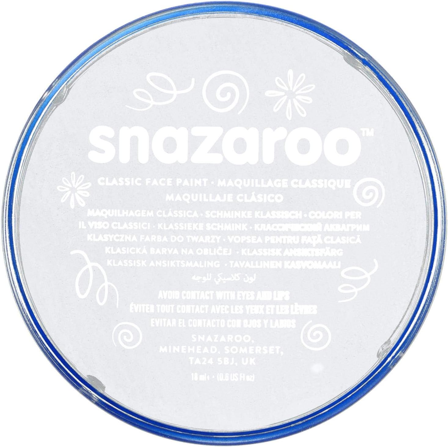 Snazaroo Classic Face and Body Paint, 18.8g (0.66-oz) [...]