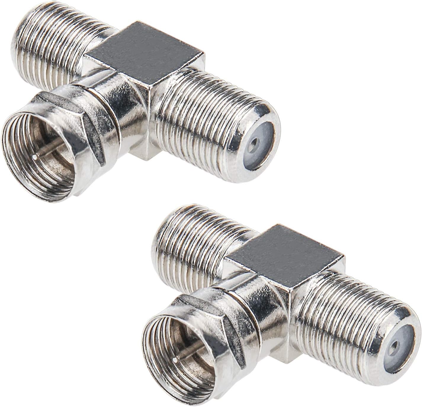Coaxial Cable Splitter, TV Splitter 2 in 1 Out 2-Pack [...]
