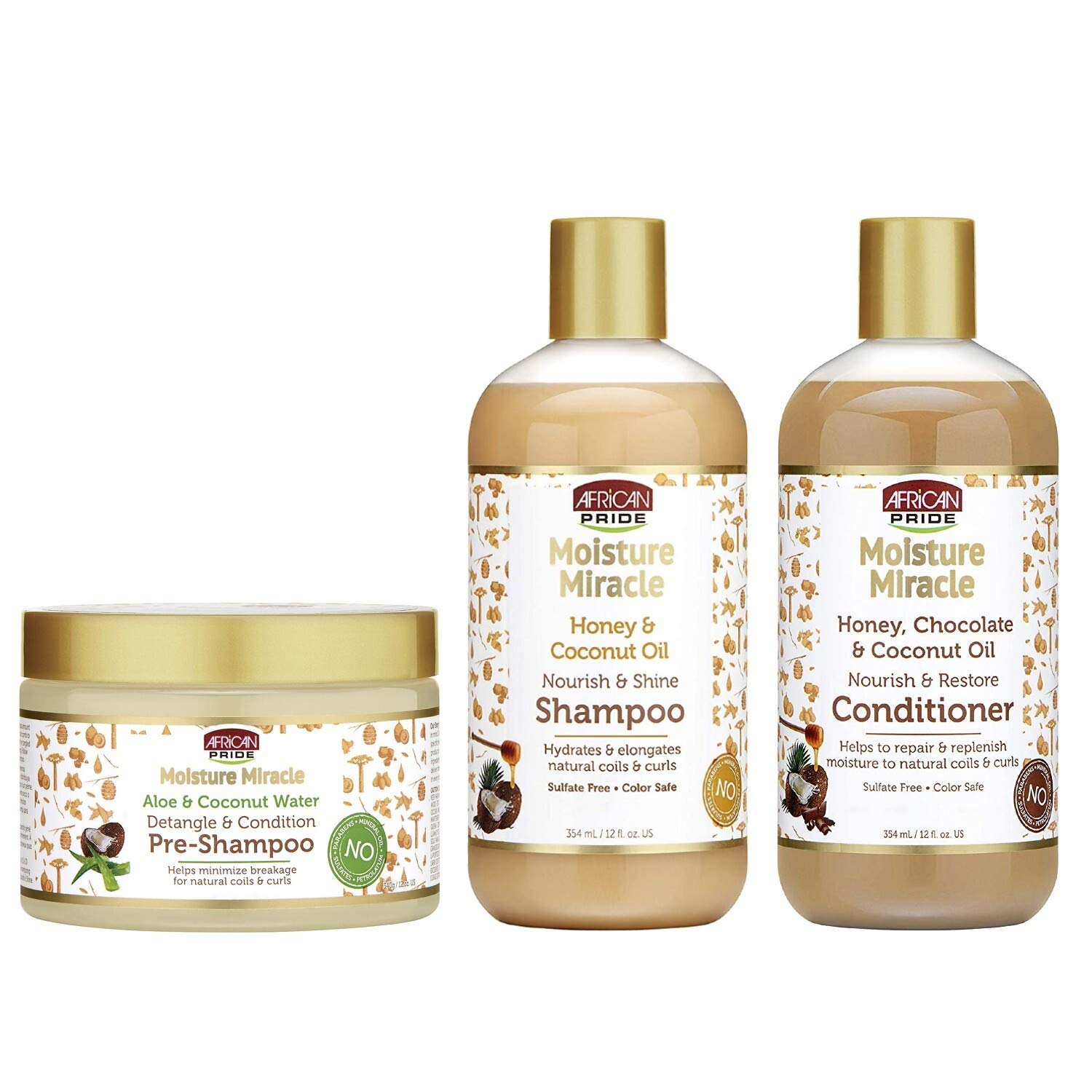 African Pride Moisture Miracle, Honey & Coconut Oil [...]