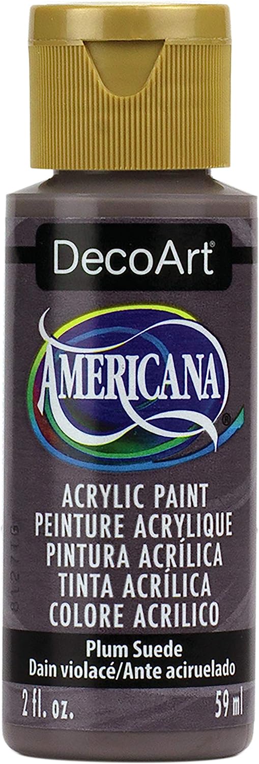 Deco Art 2 oz Americana Acrylic Paint, Plum Suede