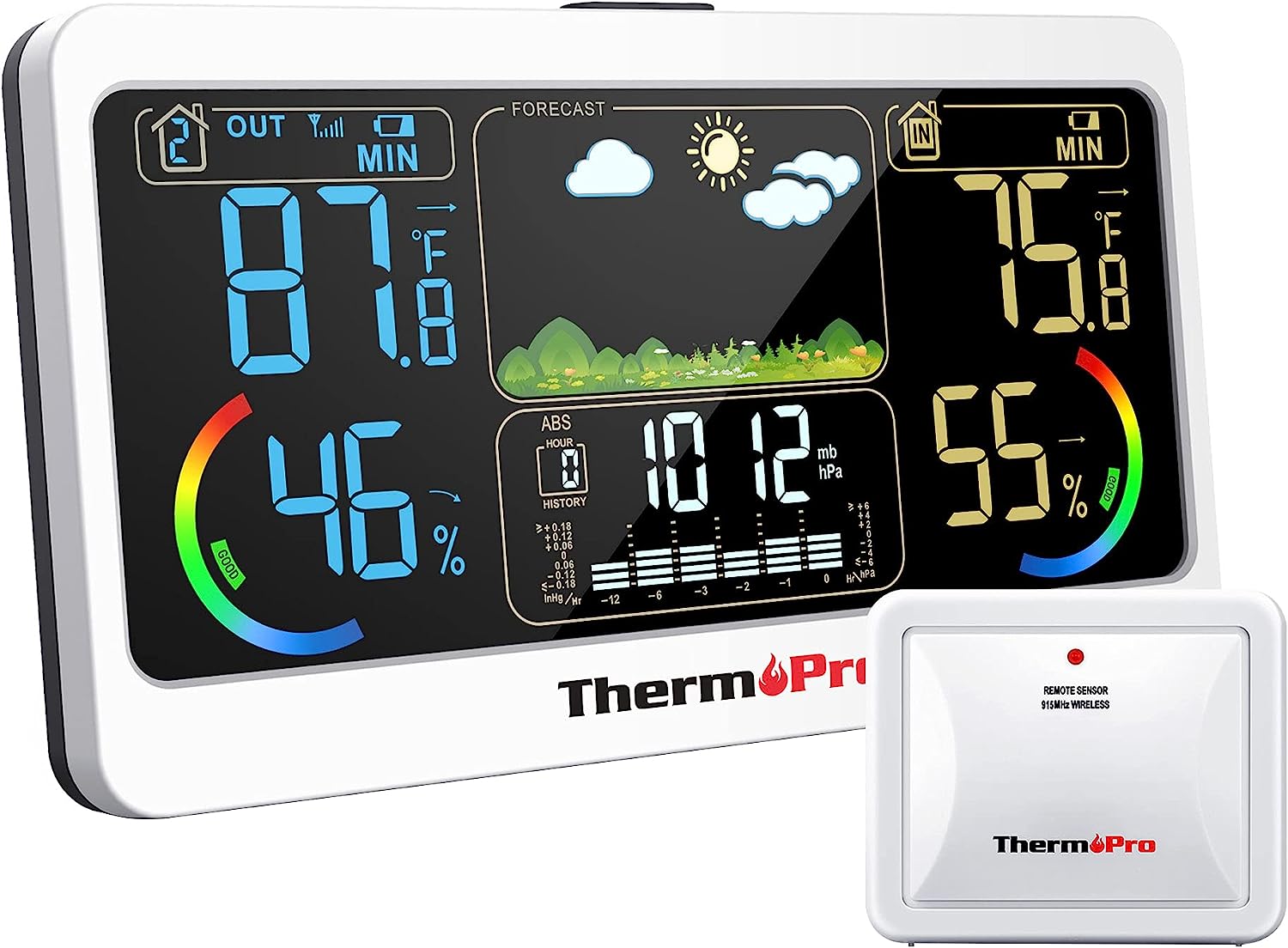 ThermoPro TP68B Weather Station 500ft Indoor Outdoor [...]