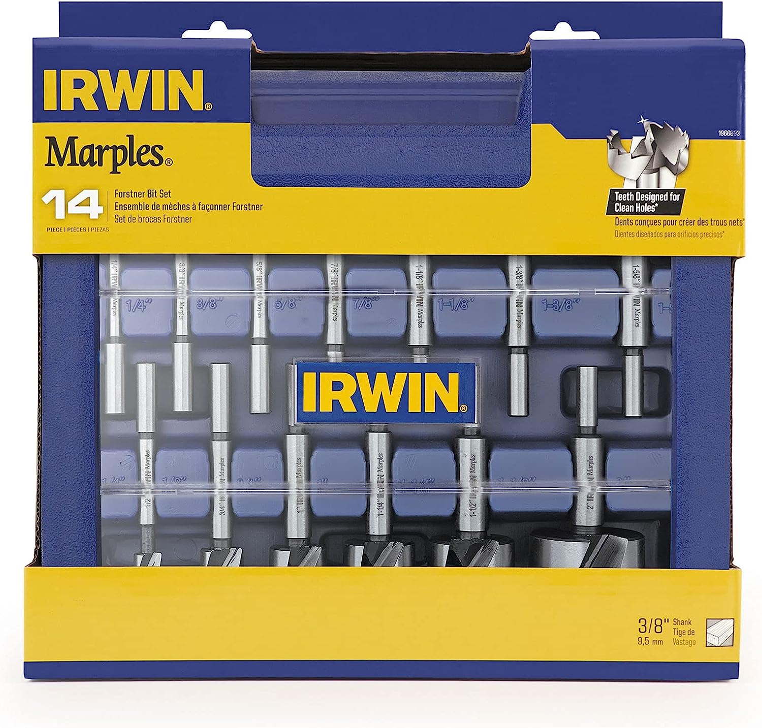 IRWIN Marples Forstner Bit Set, Wood Drill Bits, Made [...]