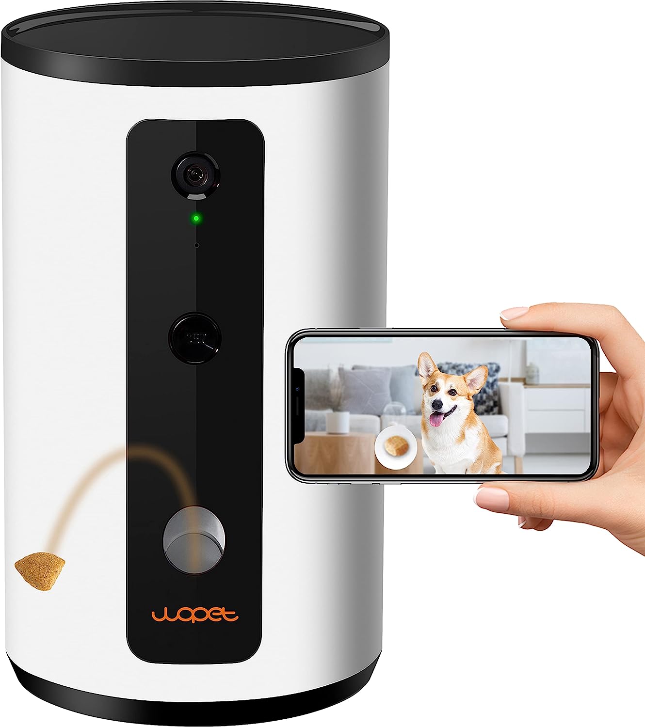 WOPET Dog Camera D01 Plus: 5G WiFi Pet Camera with [...]