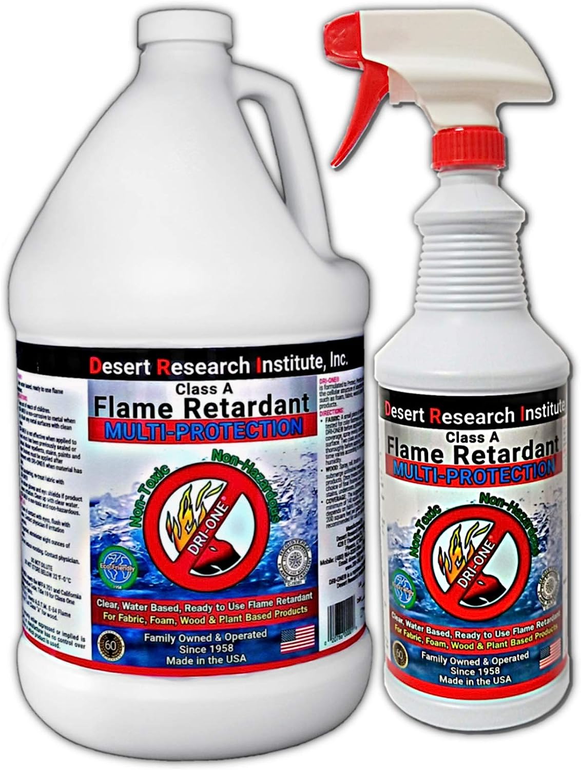 DRI-ONE Fire Retardant Spray for Fabric, Wood & More - [...]