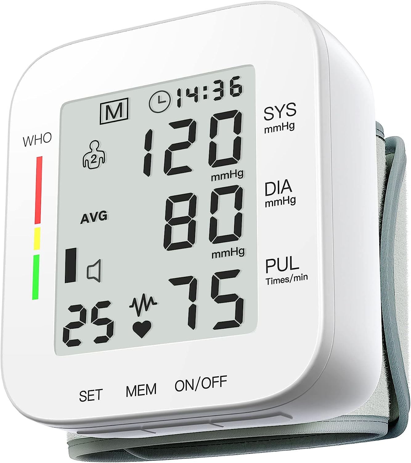 Blood Pressure Monitor Wrist Blood Pressure Cuff [...]