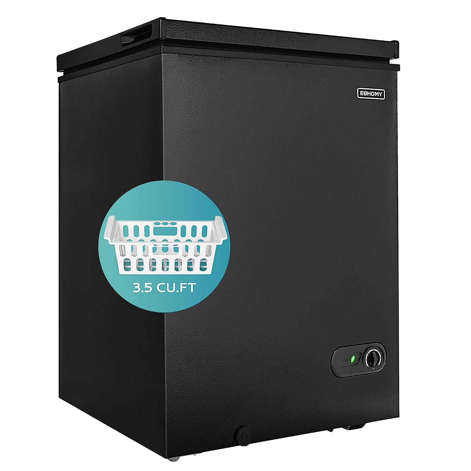 EUHOMY 3.5 Cu.Ft Chest Freezer with Removable Basket, [...]