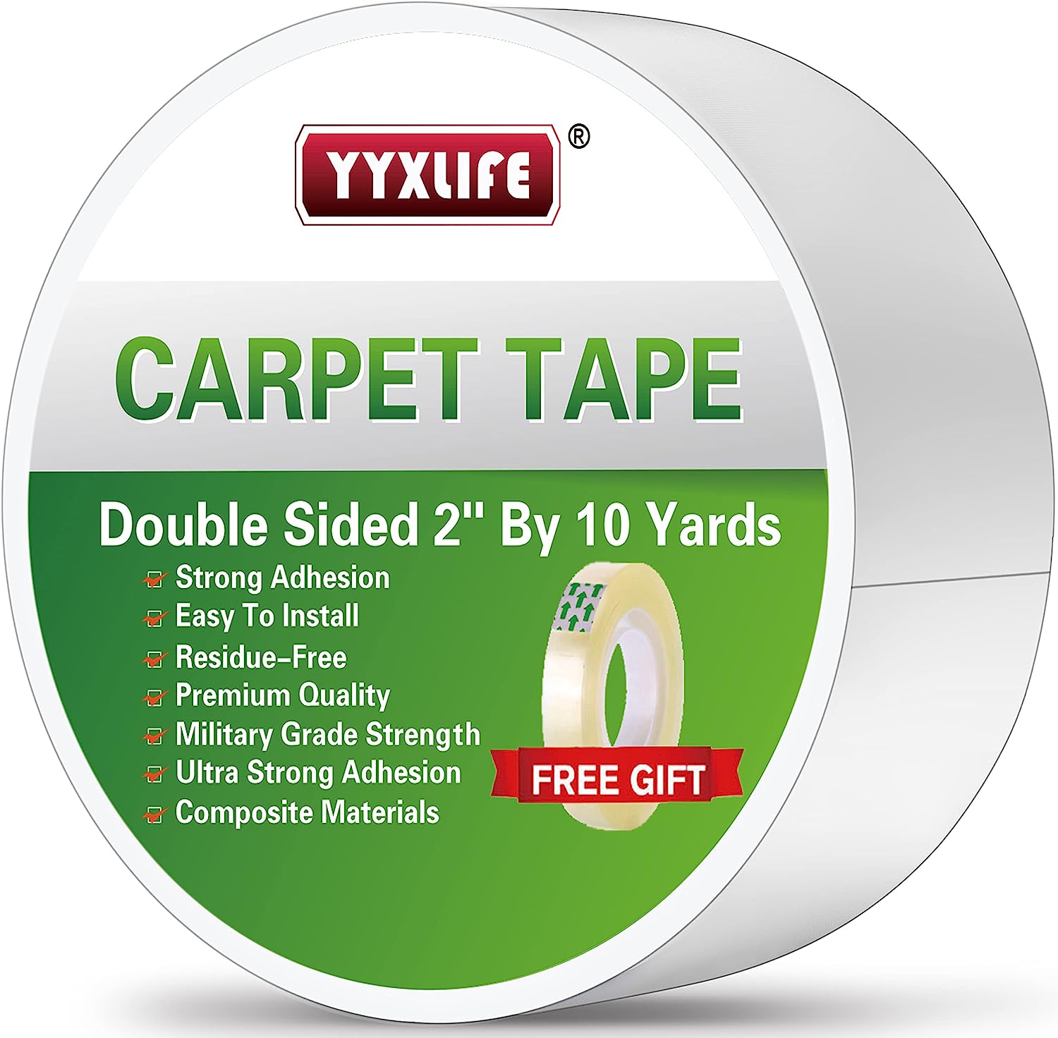YYXLIFE Double Sided Carpet Tape for Area Rugs Carpet [...]