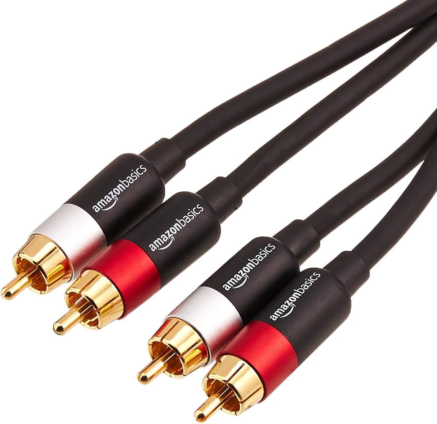 Amazon Basics 2 RCA Audio Cable for Stereo Speaker or [...]