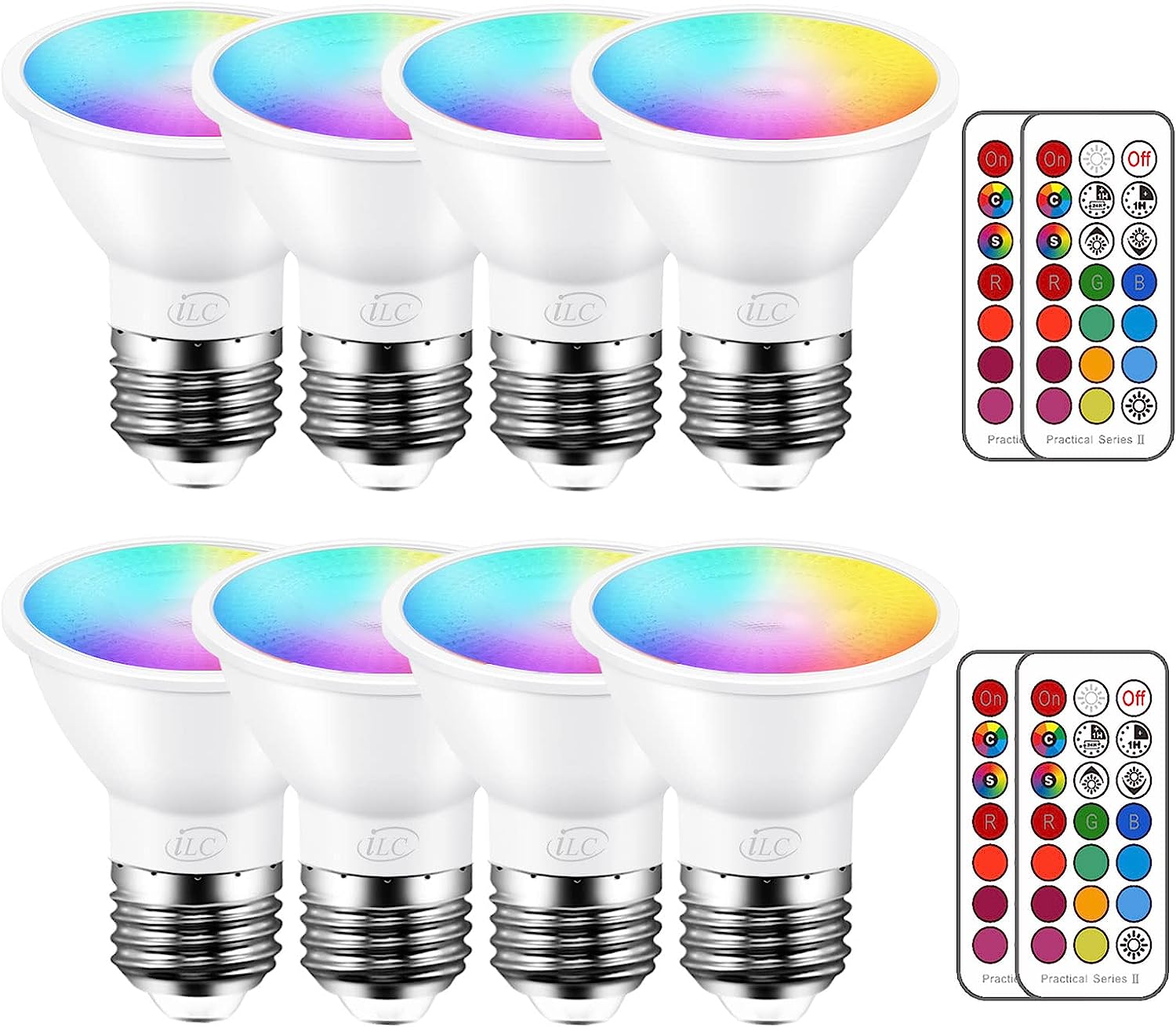 ILC Par16 LED Light Bulbs 40 Watt Equivalent Color [...]