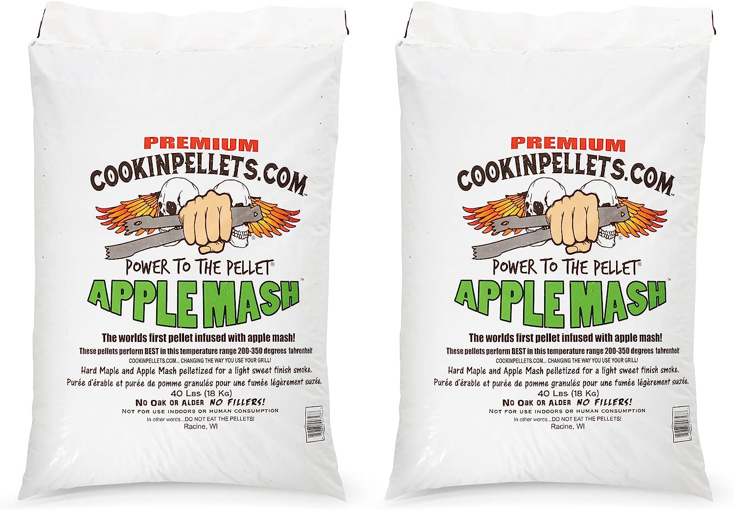 CookinPellets 40-Pound Bag Natural Grill Smoker [...]