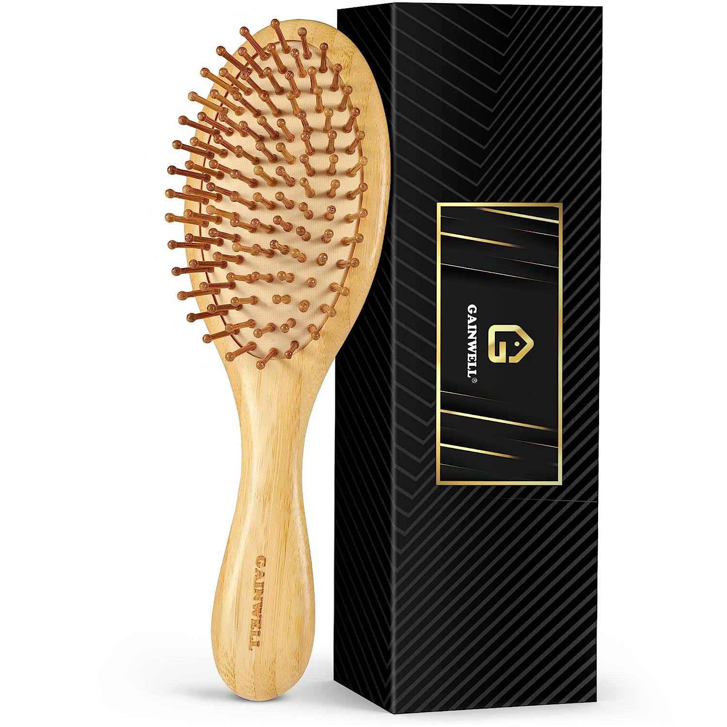 GAINWELL Bamboo Paddle Hair Brush All,Thick - Bamboo [...]