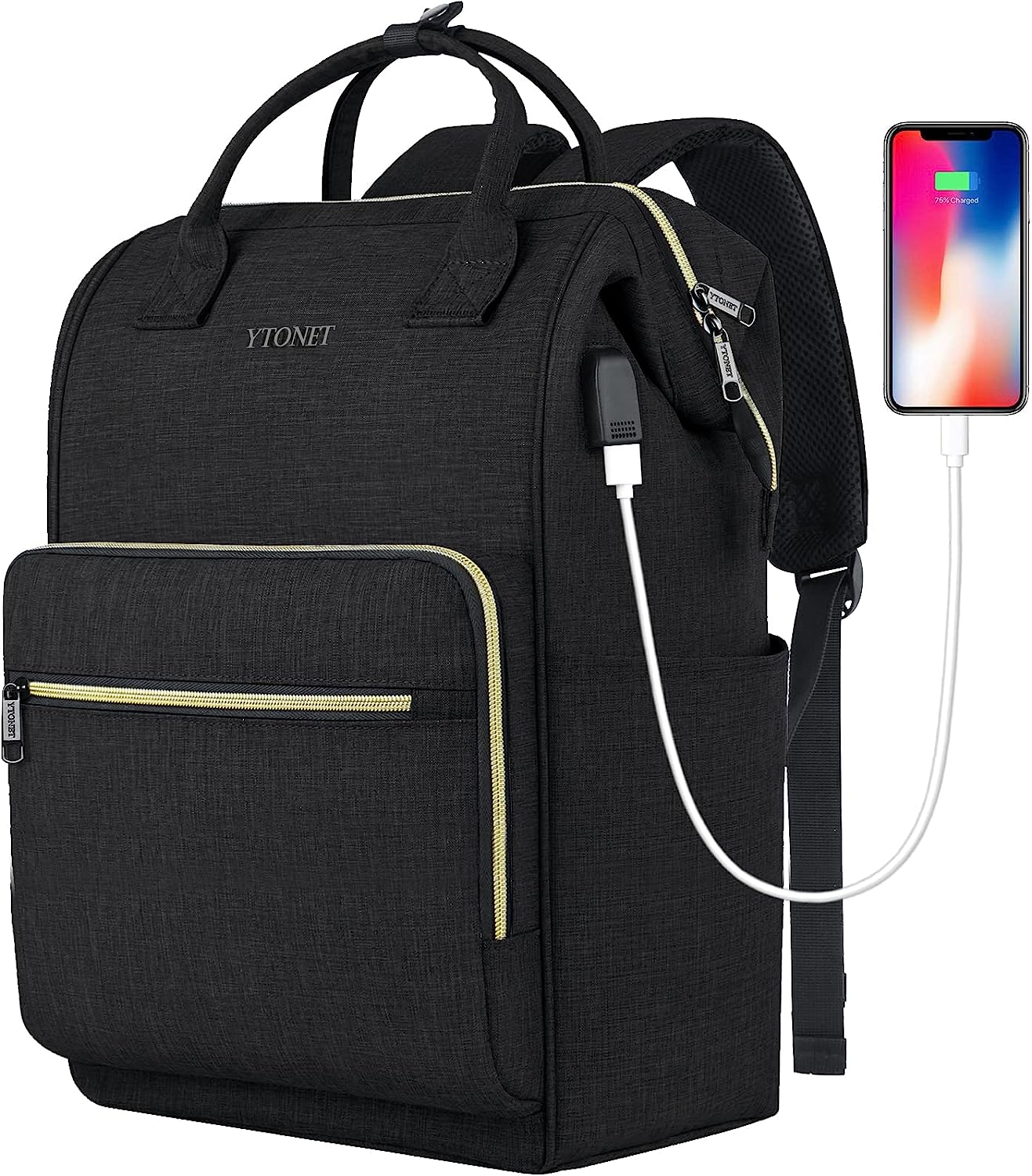 Ytonet 15 Laptop Backpack for Women, Anti-Theft [...]