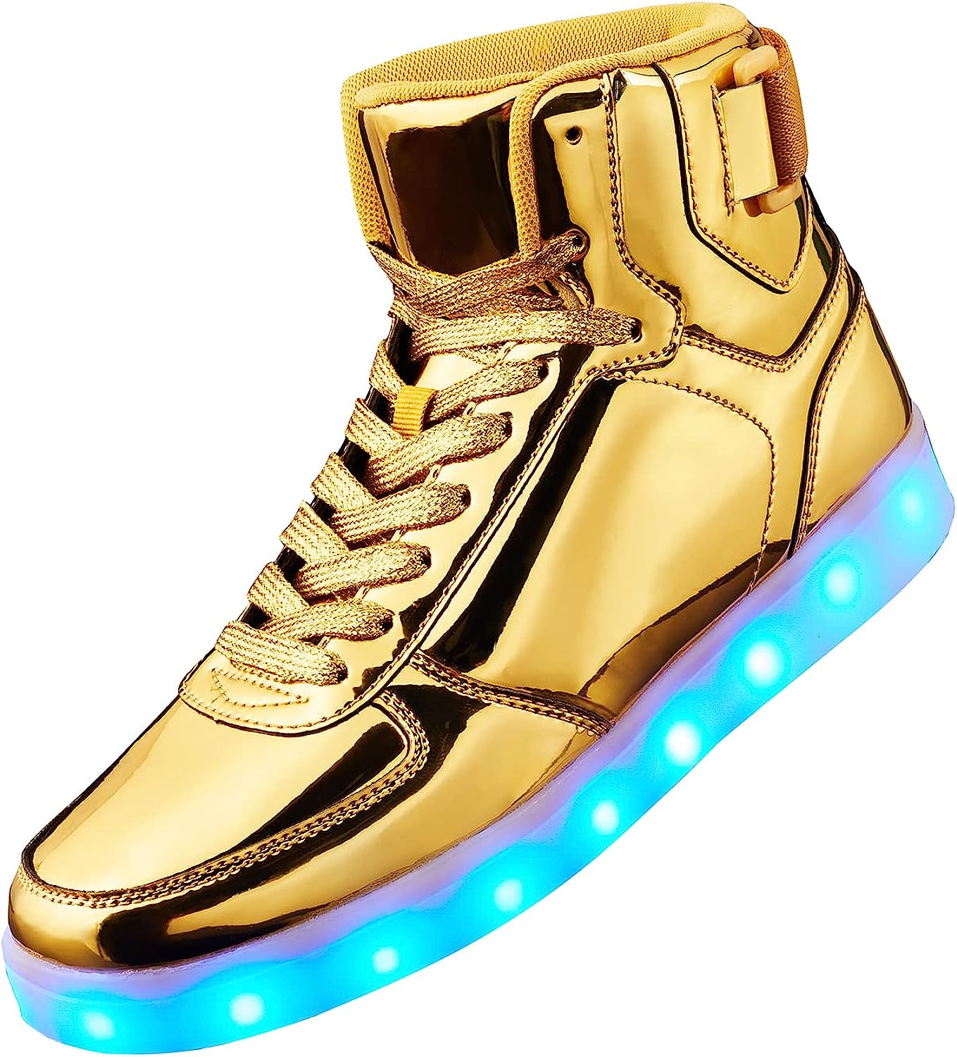 DIYJTS Unisex LED Light Up Shoes, Fashion High Top LED [...]