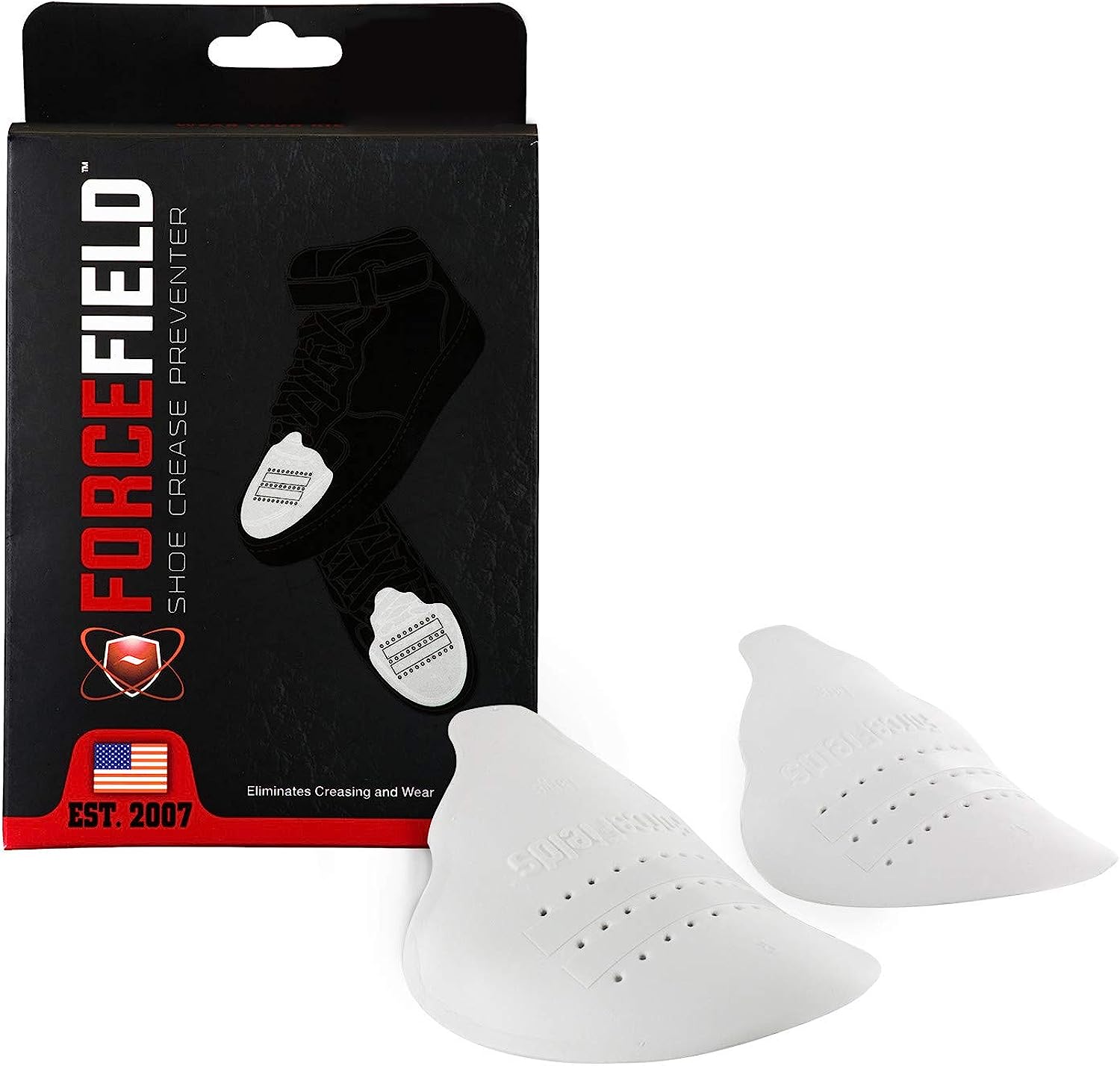 Forcefield Crease Preventer Shoe and Boot Toe Guards