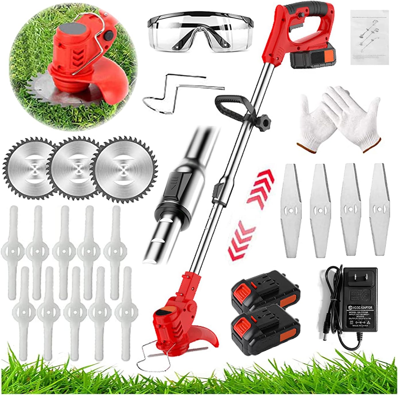 Battery Powered Weed Eater Edger Lawn Tool Cordless [...]