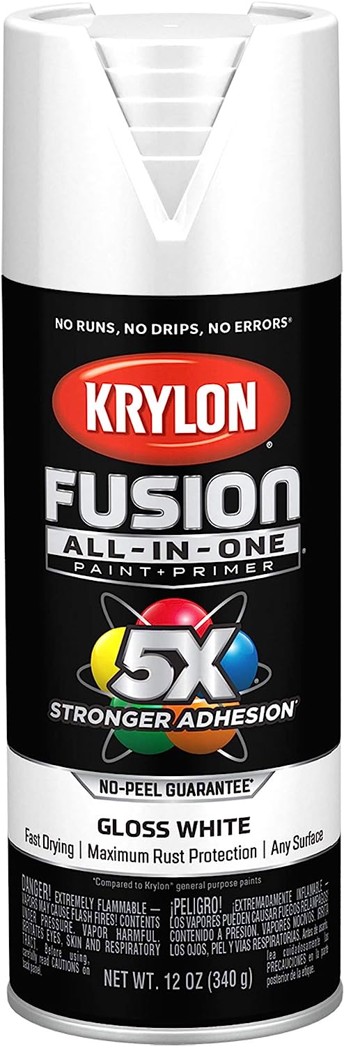 Krylon 12 oz K02727007 White Fusion All-In-One Paint & [...]