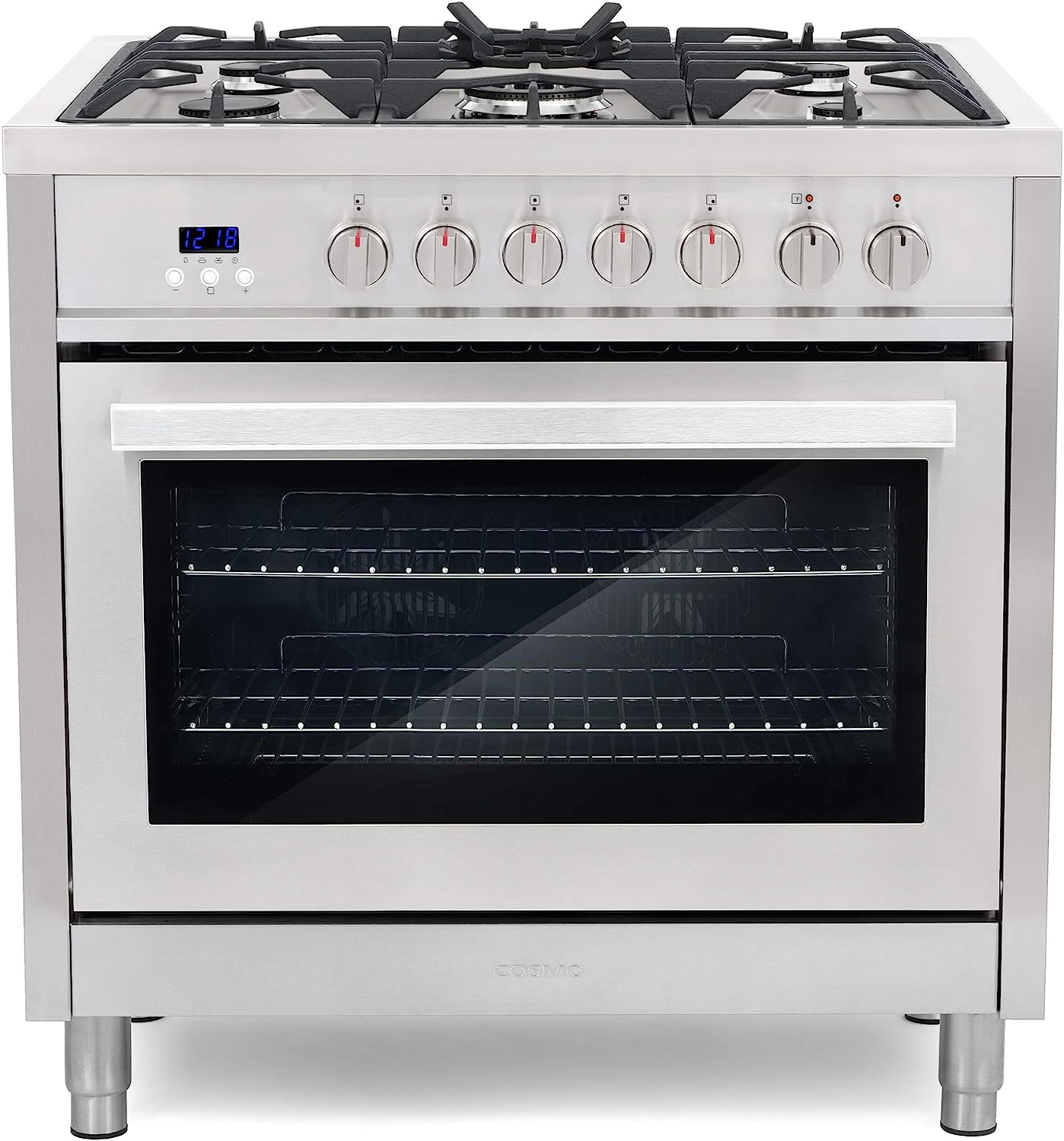 COSMO F965 36 in. 220/240V Dual Fuel Range with 5 Gas [...]