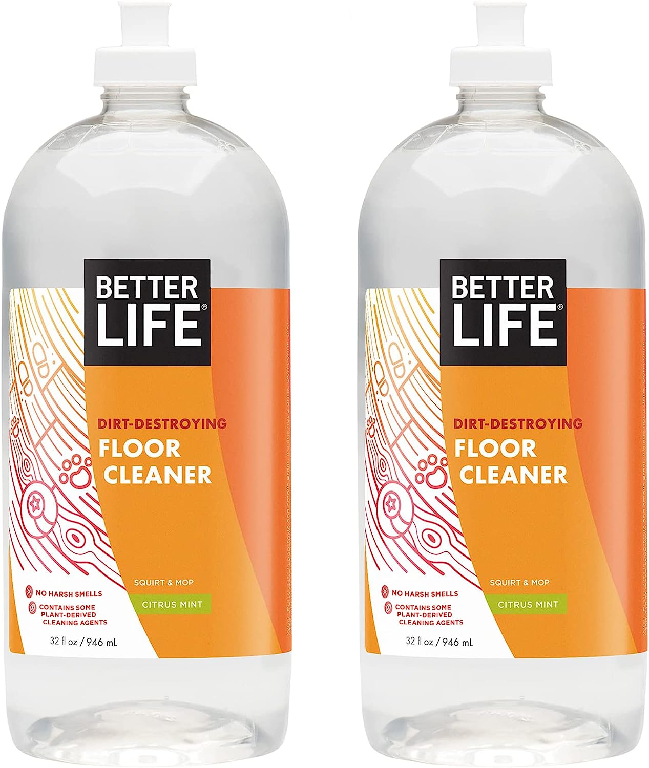 Better Life Naturally Dirt-Destroying Floor Cleaner, [...]