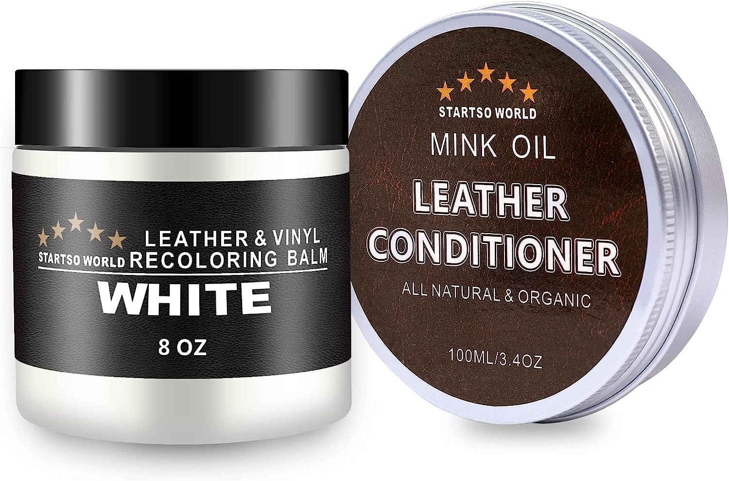 Leather Recoloring Balm with Mink Oil Leather [...]