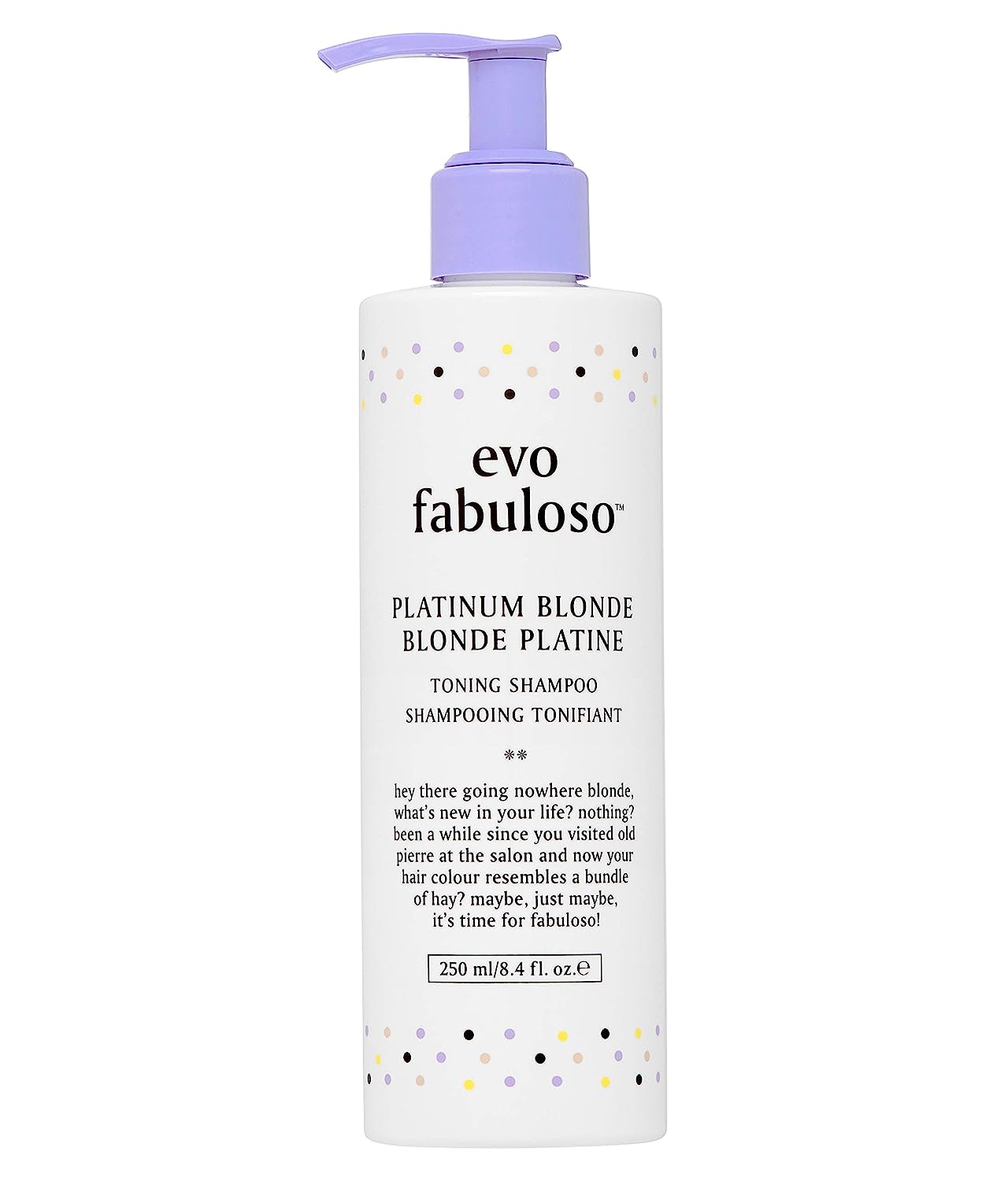 EVO Fabuloso - Platinum Blonde Toning Shampoo - [...]