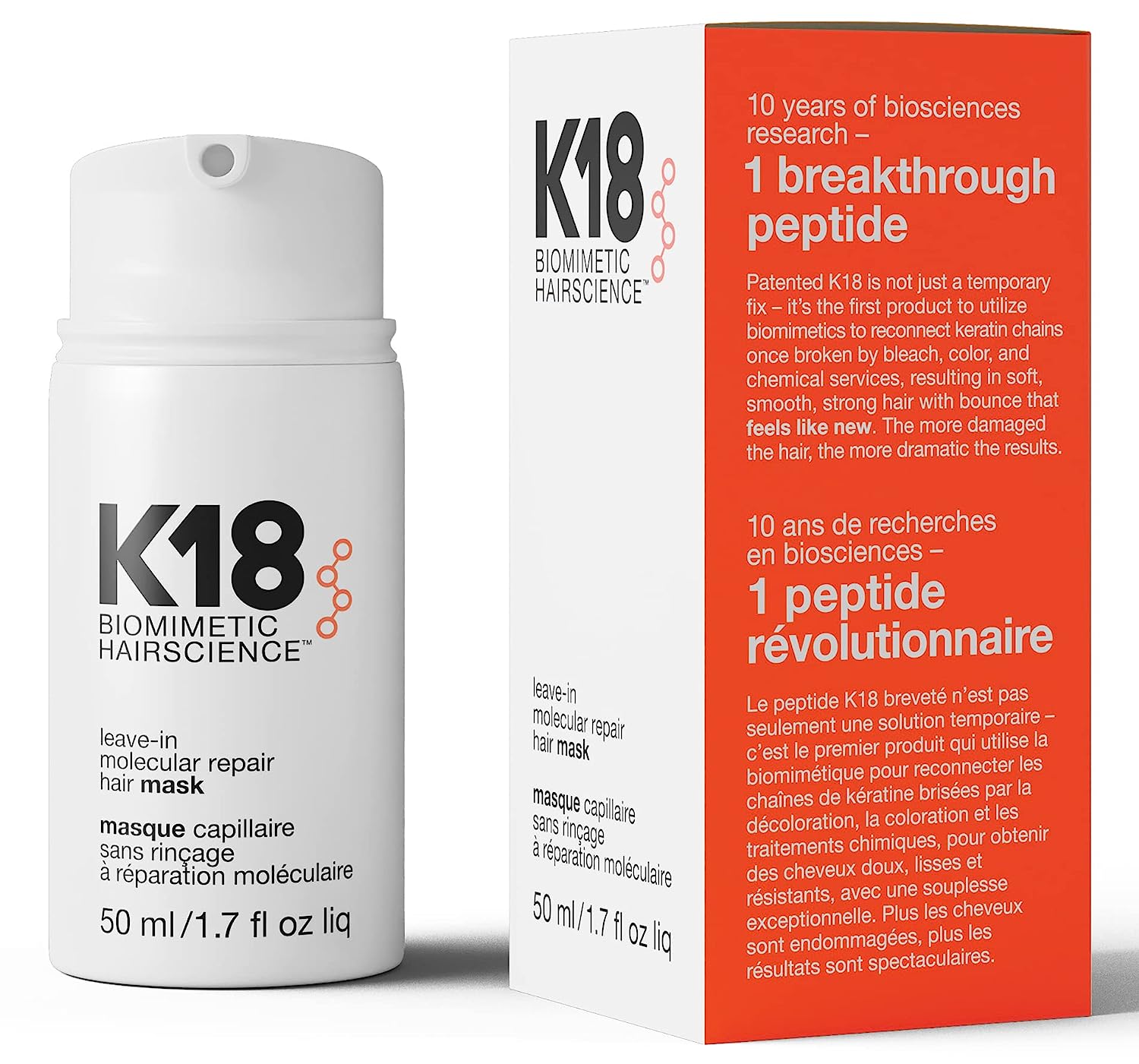K18 Leave-In Molecular Repair Hair Mask Treatment to [...]