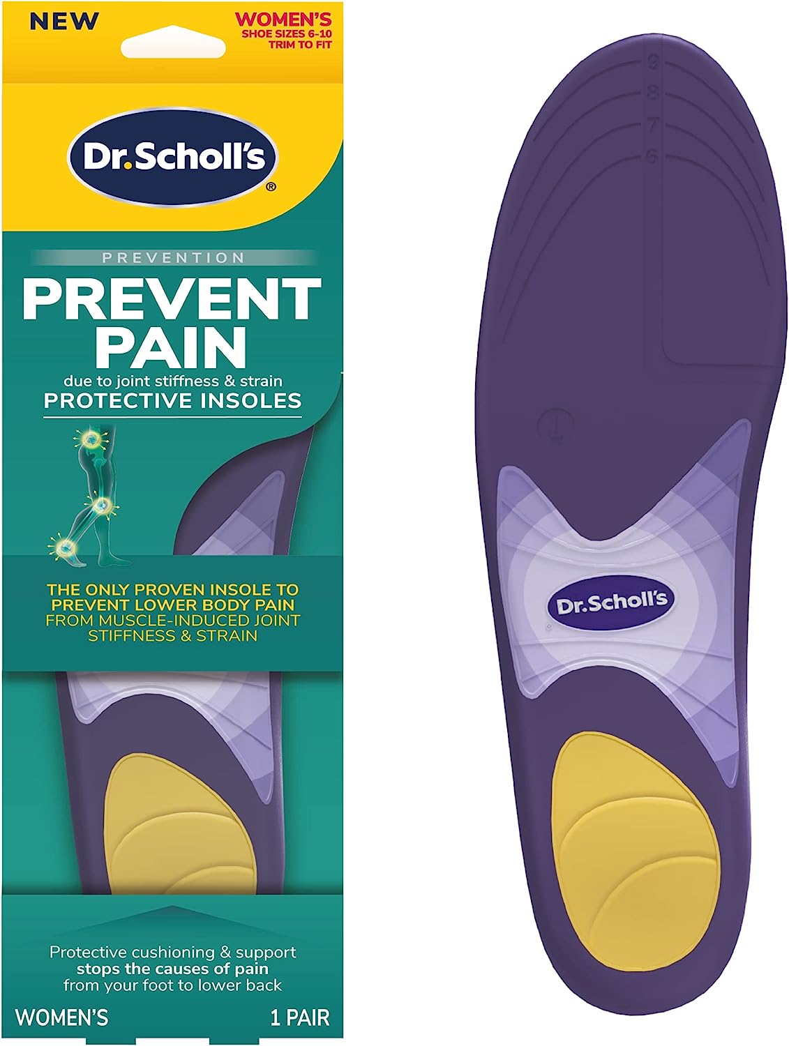 Dr. Scholl's Prevent Pain Lower Body Protective [...]